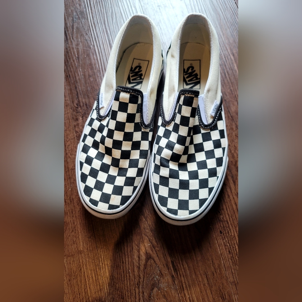 Checkered Vans